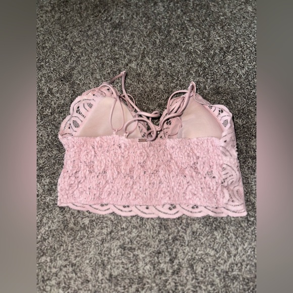 Victoria’s Secret PINK! Cute Floral Lace Bralette Size Medium - Picture 3 of 8